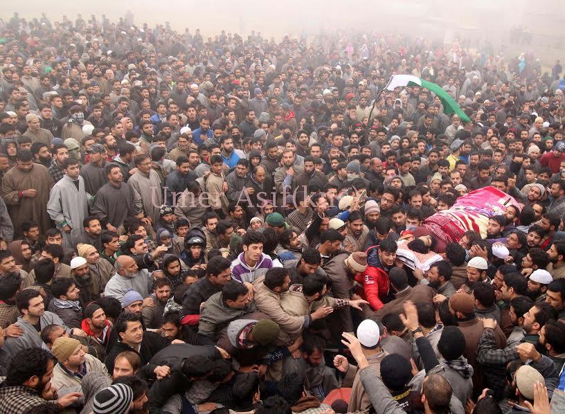 Valley observes shutdown against militants’ killing